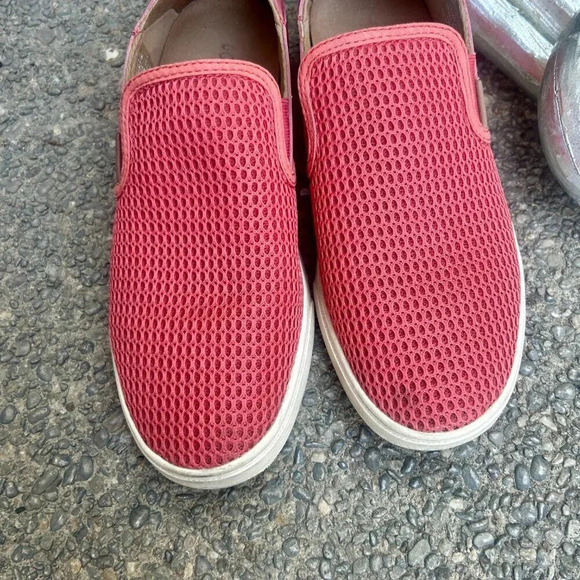Olukai Pehuea Paprika Coral Mesh Slip on Loafers Size 9.5 - Picture 5 of 7
